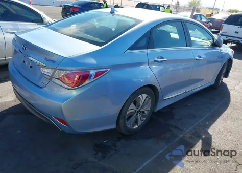 2013 Hyundai Sonata Hybrid Limited z USA, uszkodzony, nr VIN KMHEC4A42DA089362